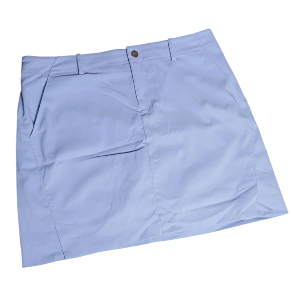 Polo Golf Skort 10 Regent Blue Preppy Spring Greens Eagle Hole In One Pickelball